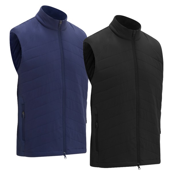 Callaway Mens Full Zip PrimaLoft Quilted Vest 